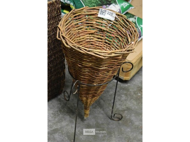 3 rieten decoratie - afbeelding 4 van  4