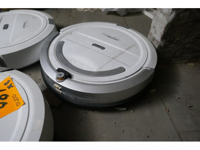 3 robotstofzuigers tim deluxe - afbeelding 2 van  3