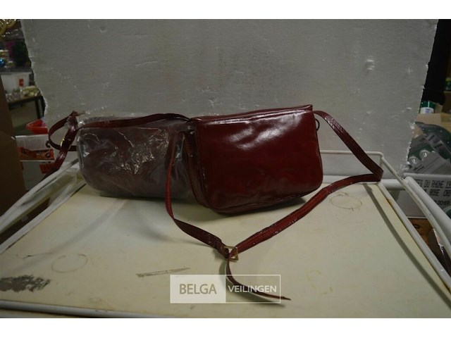 3 rode handtassen - afbeelding 3 van  3