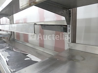 3 roestvrijstalen planken op wielen - afbeelding 3 van  7