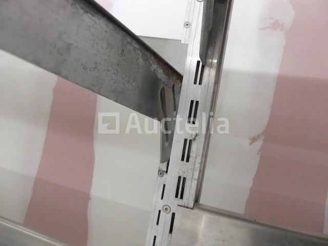 3 roestvrijstalen planken op wielen - afbeelding 7 van  7