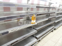 3 roestvrijstalen planken op wielen - afbeelding 3 van  7