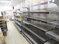 3 roestvrijstalen planken op wielen - afbeelding 5 van  7