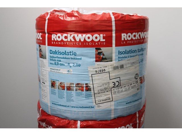3 rollen dakisolatie rockwool - afbeelding 2 van  3