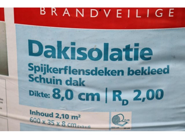 3 rollen dakisolatie rockwool - afbeelding 3 van  3