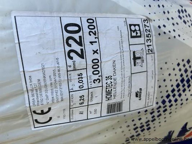 3 rollen isolatie ursa - afbeelding 2 van  2