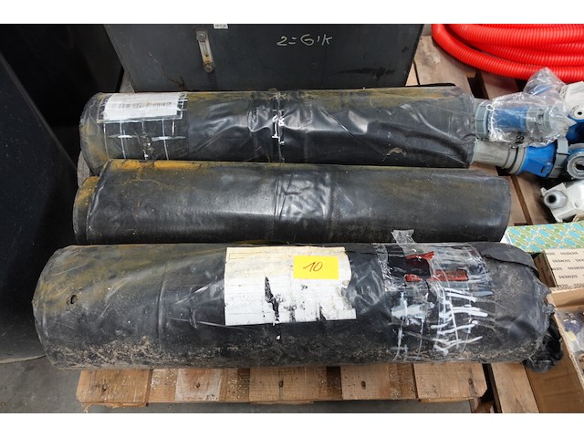 3 rollen landbouwplastiek siloplast (maat 50x3m, 1 rol aangebroken) - afbeelding 1 van  4