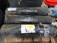 3 rollen landbouwplastiek siloplast (maat 50x3m, 1 rol aangebroken)