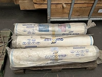 3 rollen ondervloer quickstep