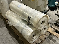 3 rollen plastiekfolie
