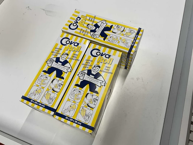 3 rollen reinigings papier - afbeelding 1 van  8
