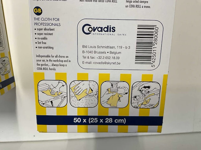 3 rollen reinigings papier - afbeelding 4 van  8
