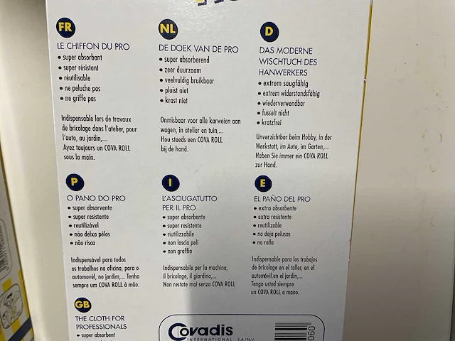 3 rollen reinigings papier - afbeelding 5 van  8
