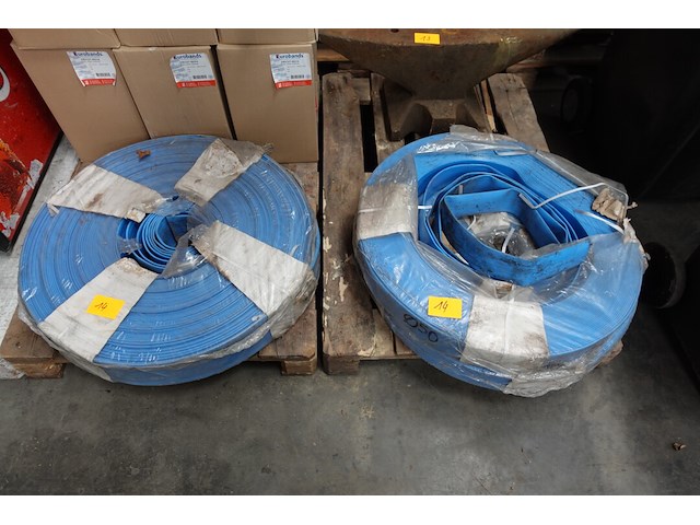 3 rollen waterdarm (2 rollen diameter 50, 1 rol diameter 100) - afbeelding 1 van  5