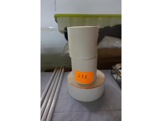 3 rollen zelfklevende etiketten - afbeelding 1 van  1