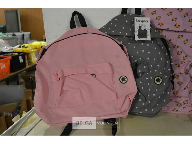 3 rugzakjes div kleuren - afbeelding 2 van  3