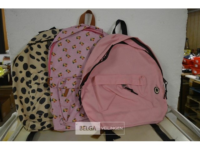 3 rugzakjes div kleuren - afbeelding 1 van  1