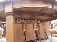 3 rustieke ronde tafels (010871-022) - afbeelding 5 van  9