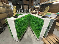 3 scheidingswanden met decoratie, mobiel