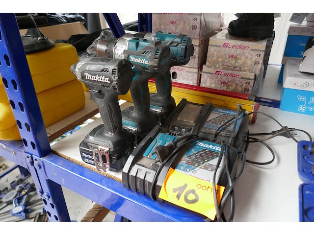 3 schroefmachines makita - afbeelding 1 van  5