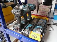 3 schroefmachines makita - afbeelding 1 van  5