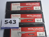 3 schuifmaten toolland 150mm - afbeelding 2 van  2