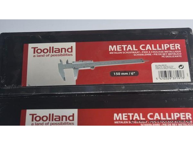 3 schuifmaten toolland 150mm - afbeelding 1 van  2