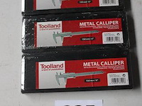 3 schuifmaten toolland callipêr - afbeelding 1 van  2