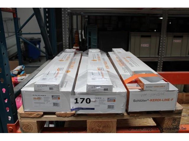 3 sets drainagesystemen - schlüter - afbeelding 1 van  3