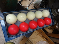 3 sets golfbiljart ballen 2x5 super aramith - afbeelding 2 van  2