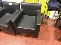 3 skai fauteuils - afbeelding 2 van  5