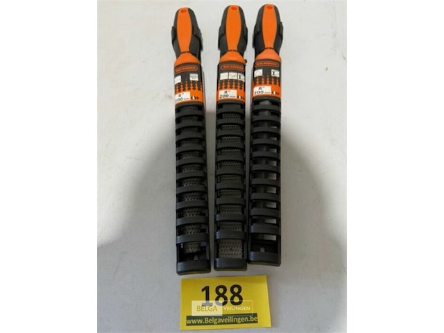 3 skandia veil: plat - half rond - driehoek 8" 200mm - afbeelding 2 van  3