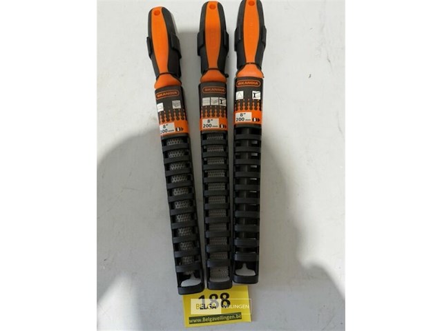 3 skandia veil: plat - half rond - driehoek 8" 200mm - afbeelding 3 van  3