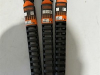 3 skandia veil: plat - half rond - driehoek 8" 200mm - afbeelding 3 van  3