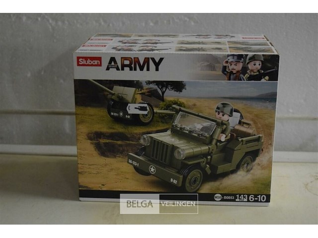 3 sluban army bouwdoos 6-10 jaar - afbeelding 1 van  4