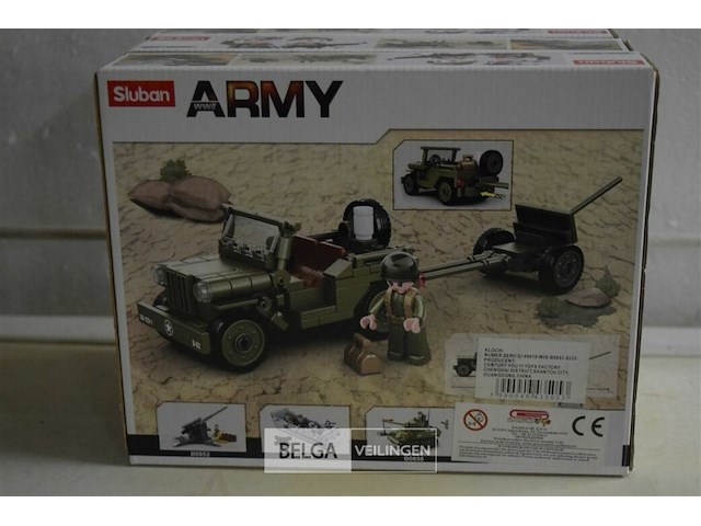 3 sluban army bouwdoos 6-10 jaar - afbeelding 4 van  4