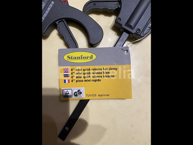 3 snelspan lijmklemmen 4" - afbeelding 3 van  3