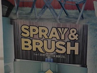 3 spray &brush 2in1 verfspuit en borstel - afbeelding 2 van  4