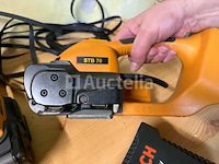3 strapex spanmachines met oplader en 3 batterijen - stb70 - afbeelding 3 van  5