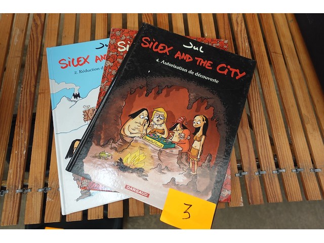 3 strips - (silex and city - jul) - afbeelding 1 van  4