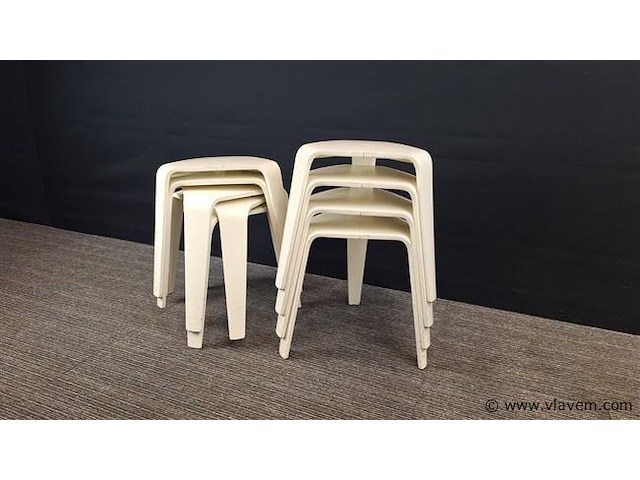3 stuks design bijzetkruk brunner - afbeelding 1 van  7