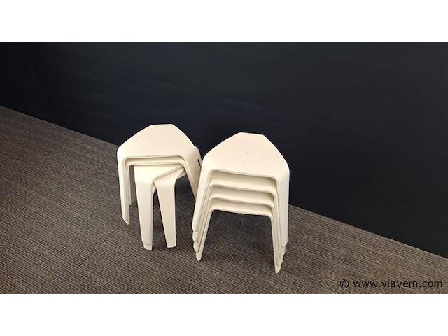 3 stuks design bijzetkruk brunner - afbeelding 3 van  7