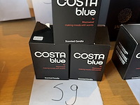 3 stuks geurkaarsen costa blue - afbeelding 3 van  3