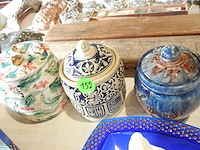 3 tabakpotten - afbeelding 1 van  1