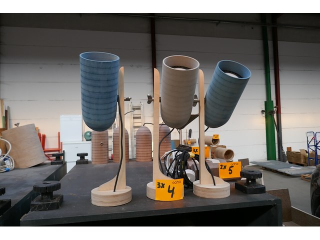 3 tafellampen erosono - afbeelding 1 van  3