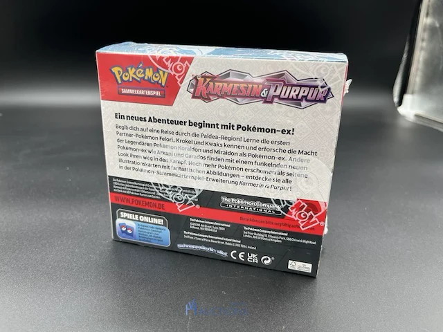 3 tcg-boosterboxen karmesin & purpur pokémon - duitstalig - afbeelding 7 van  11