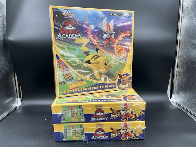 3 tcg-spellen battle academy 2022 pokémon - engelstalig - afbeelding 1 van  8