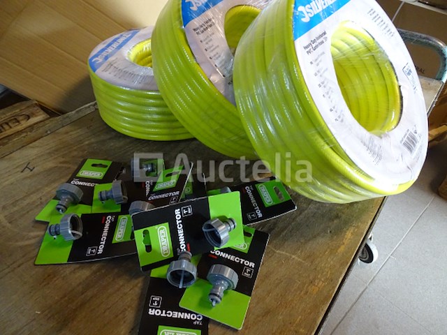 3 tuinslangen 30 m, 10 tuintips - afbeelding 1 van  4