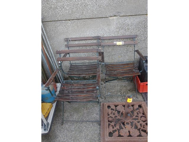 3 tuinstoelen - afbeelding 2 van  2