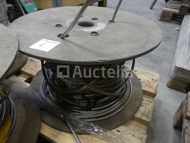 3 vaten met roestvrijstalen kabel - afbeelding 2 van  8